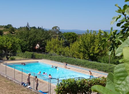 La piscine du camping