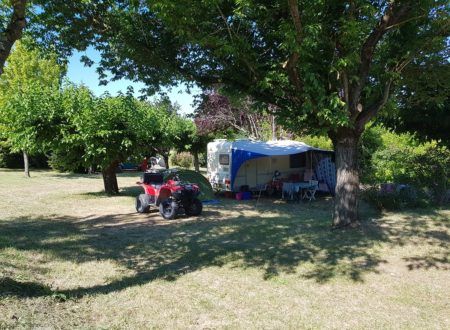 Les emplacements du camping