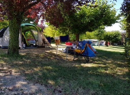 Les emplacements du camping